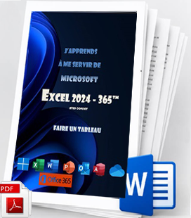 licence du cours excel 365-2024 utilisation